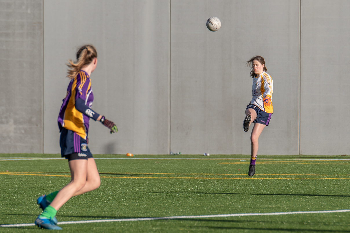 Kilmacud Croks Under 13 Footballers Challange Game Versus Na Fianna