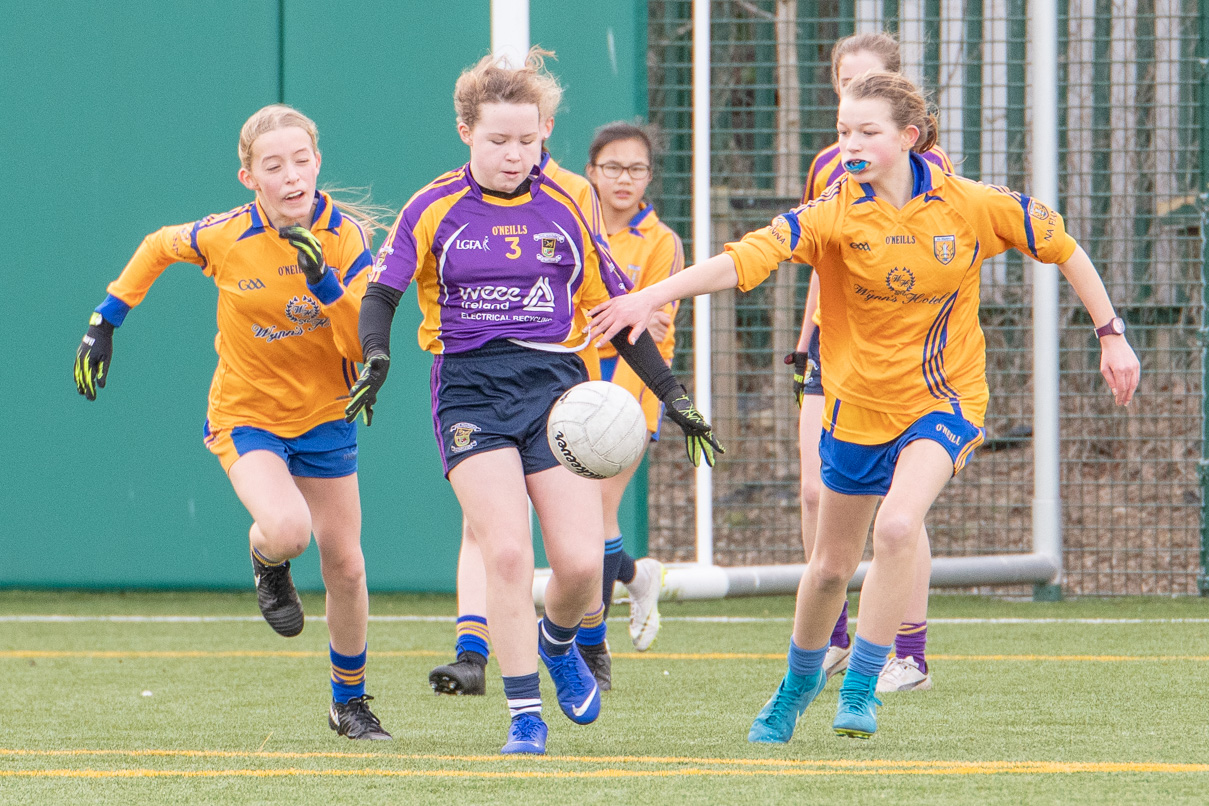 Kilmacud Croks Under 13 Footballers Challange Game Versus Na Fianna