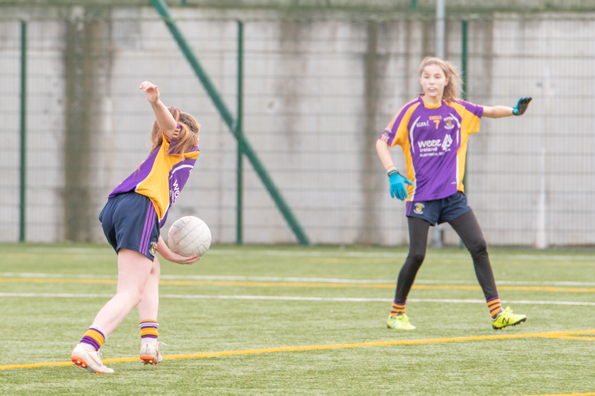 Kilmacud Croks Under 13 Footballers Challange Game Versus Na Fianna