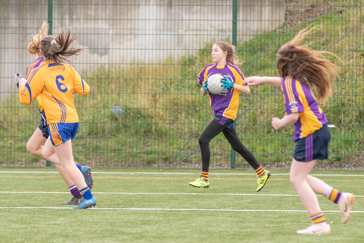 Kilmacud Croks Under 13 Footballers Challange Game Versus Na Fianna