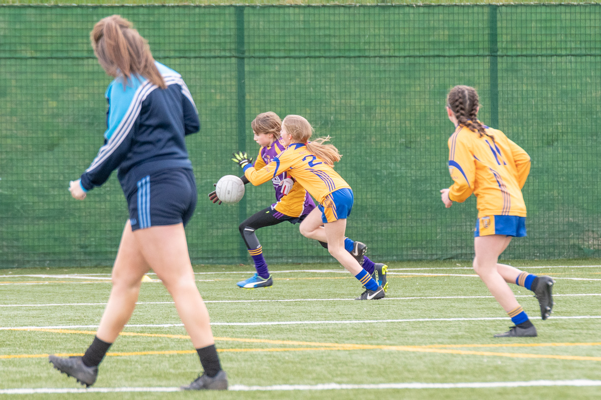 Kilmacud Croks Under 13 Footballers Challange Game Versus Na Fianna