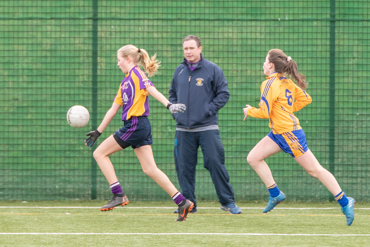 Kilmacud Croks Under 13 Footballers Challange Game Versus Na Fianna