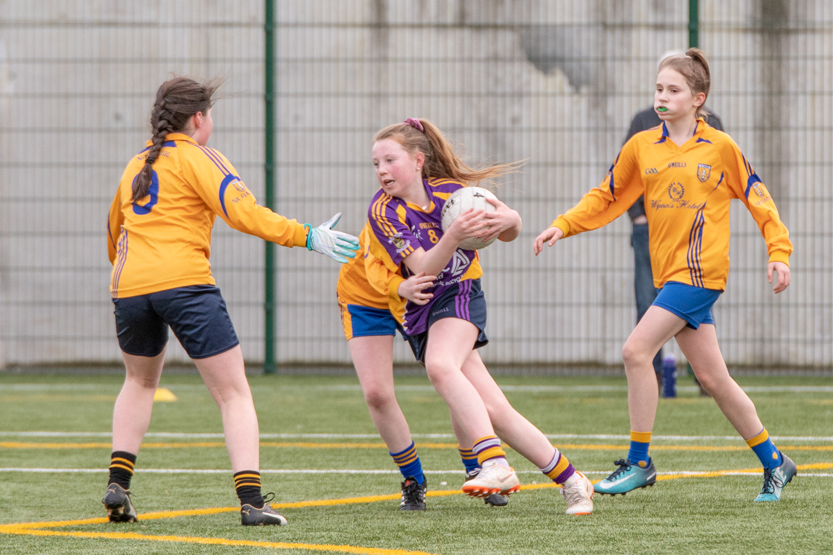 Kilmacud Croks Under 13 Footballers Challange Game Versus Na Fianna