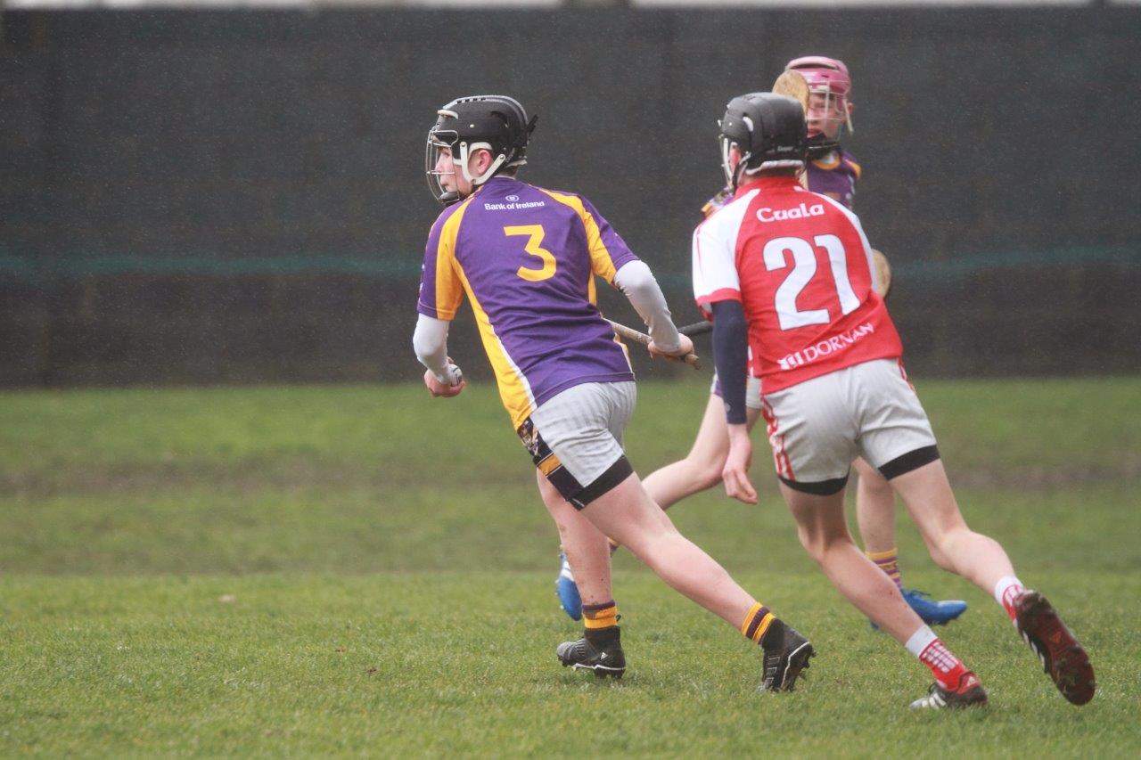 Strong performance against Cuala for U14A hurlers