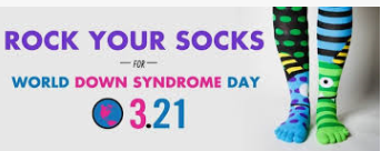 Today is World Down Syndrome Day  - Thursday March 21st