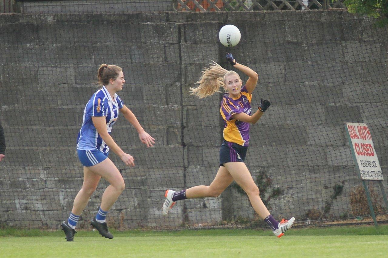 Ladies Senior Football Team top table in Championship