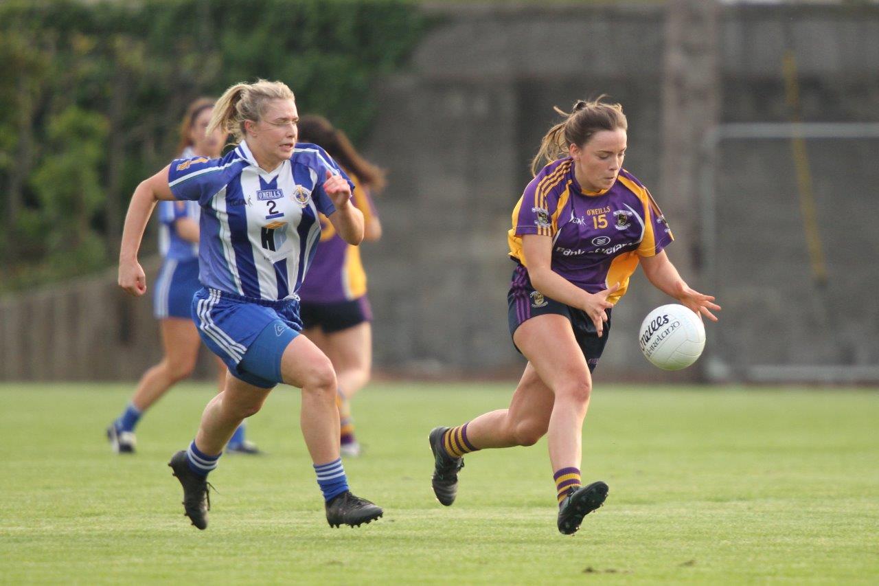 Ladies Senior Football Team top table in Championship