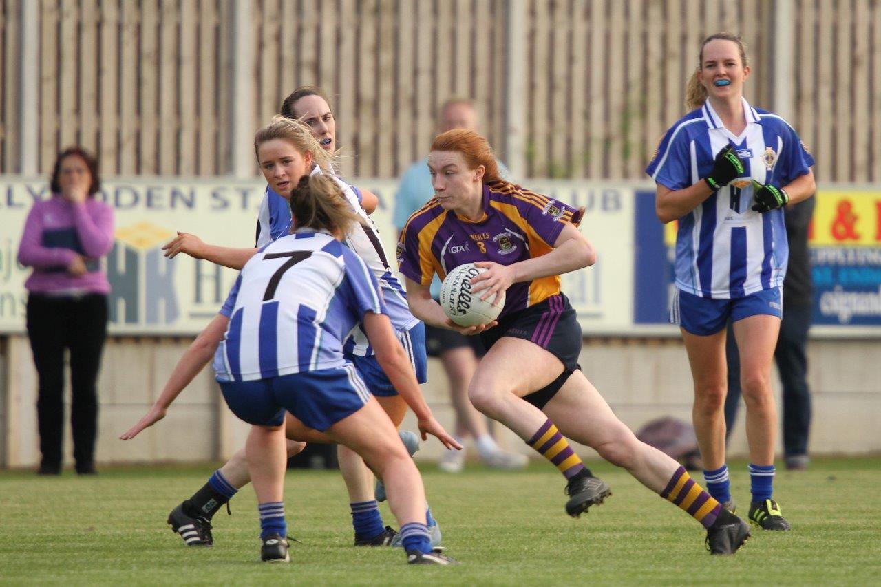 Ladies Senior Football Team top table in Championship