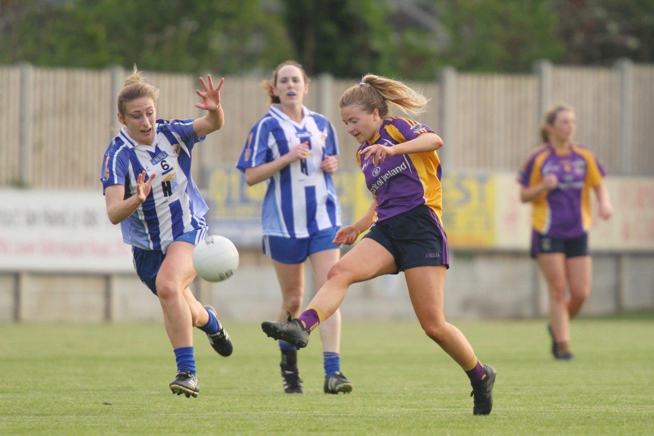 Ladies Senior Football Team top table in Championship