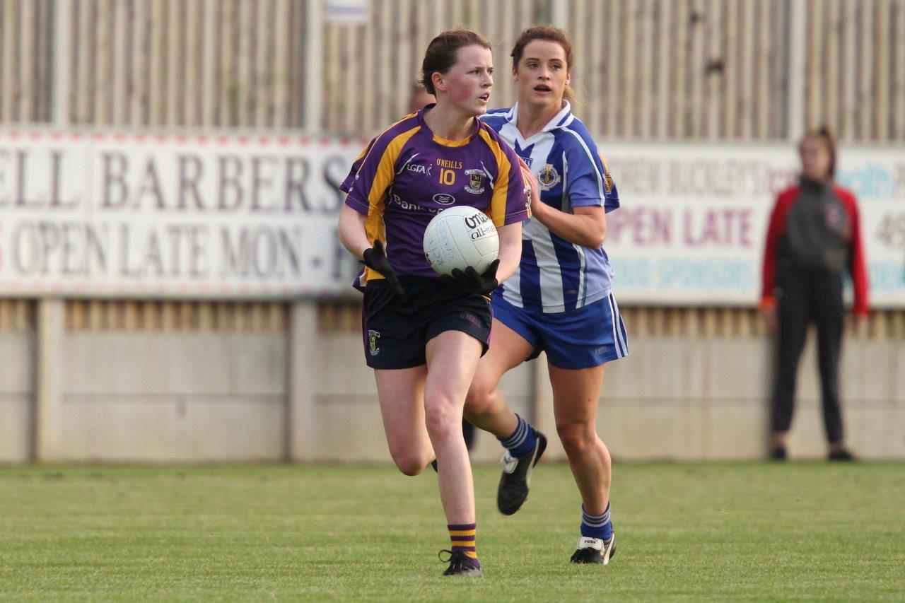 Ladies Senior Football Team top table in Championship