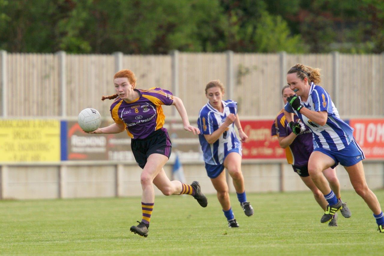 Ladies Senior Football Team top table in Championship