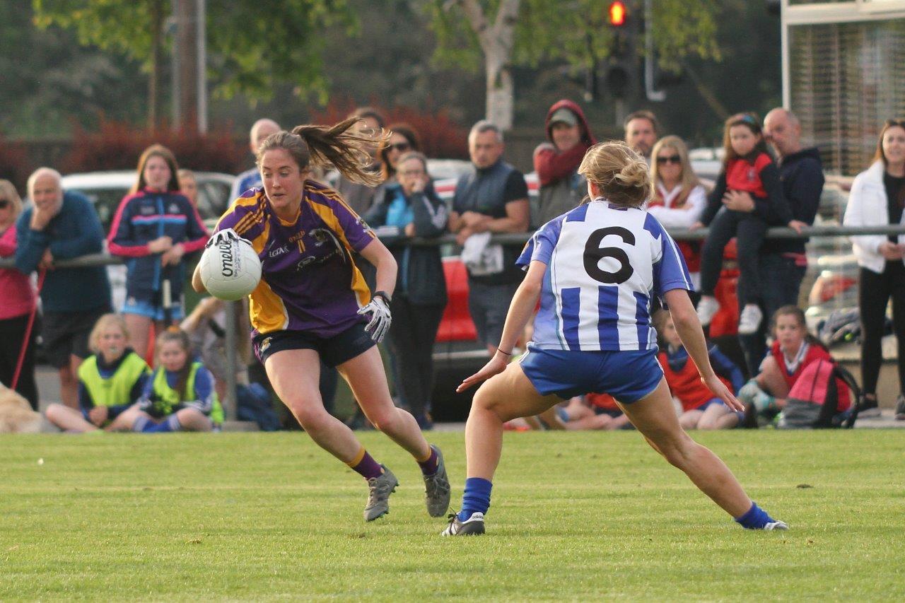 Ladies Senior Football Team top table in Championship