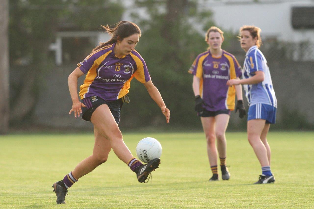 Ladies Senior Football Team top table in Championship