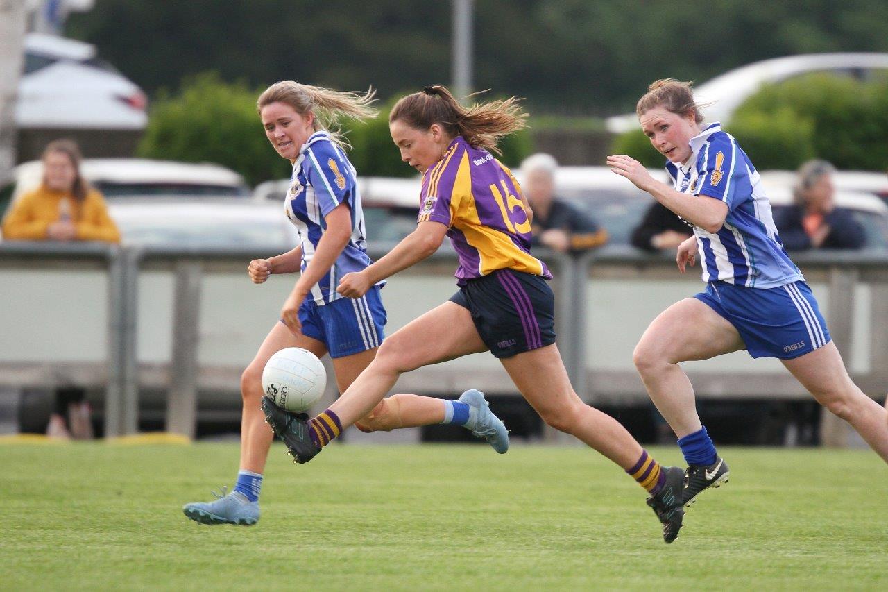 Ladies Senior Football Team top table in Championship