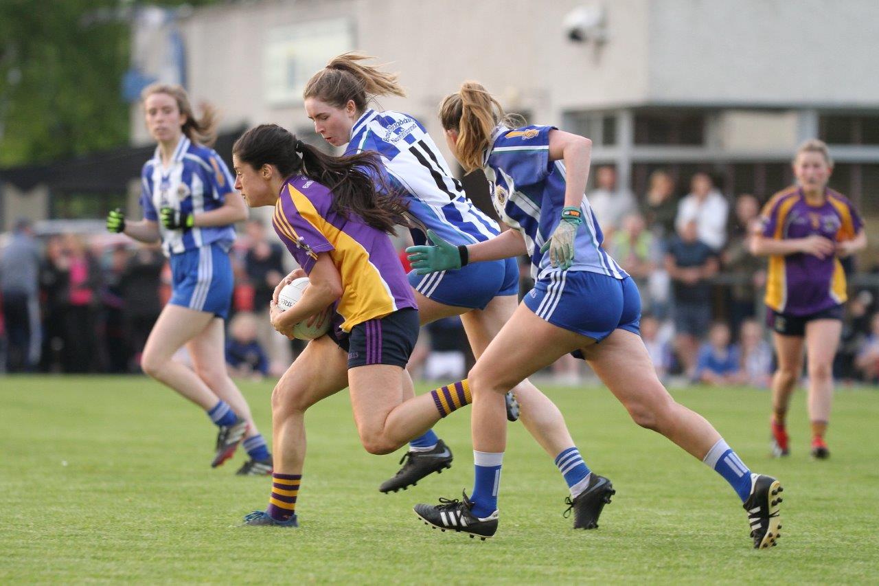 Ladies Senior Football Team top table in Championship