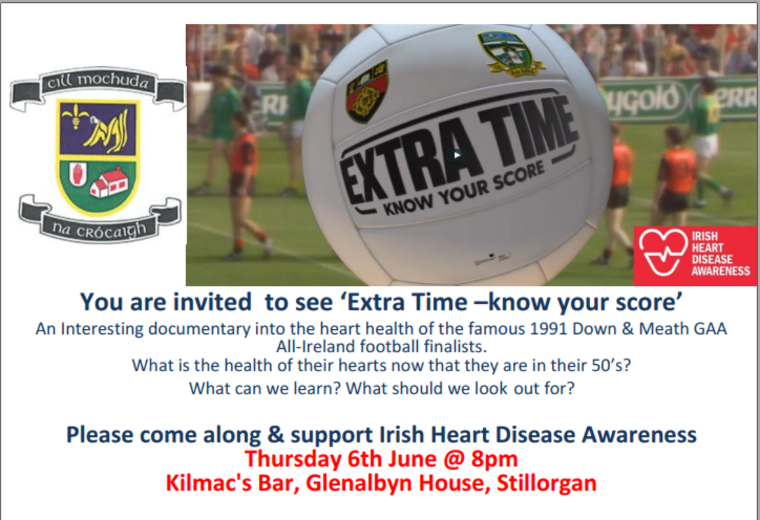 Irish Heart Disease Awareness - Extra Time