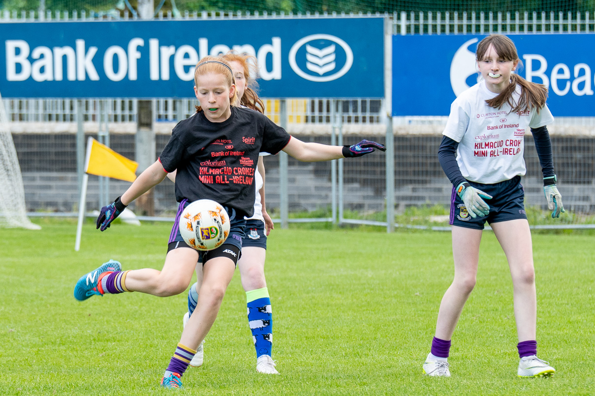 Photo's from the Camogie / Ladies Football BOI Mini all Irelands