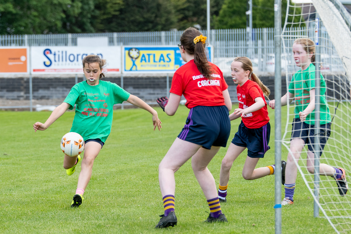 Photo's from the Camogie / Ladies Football BOI Mini all Irelands