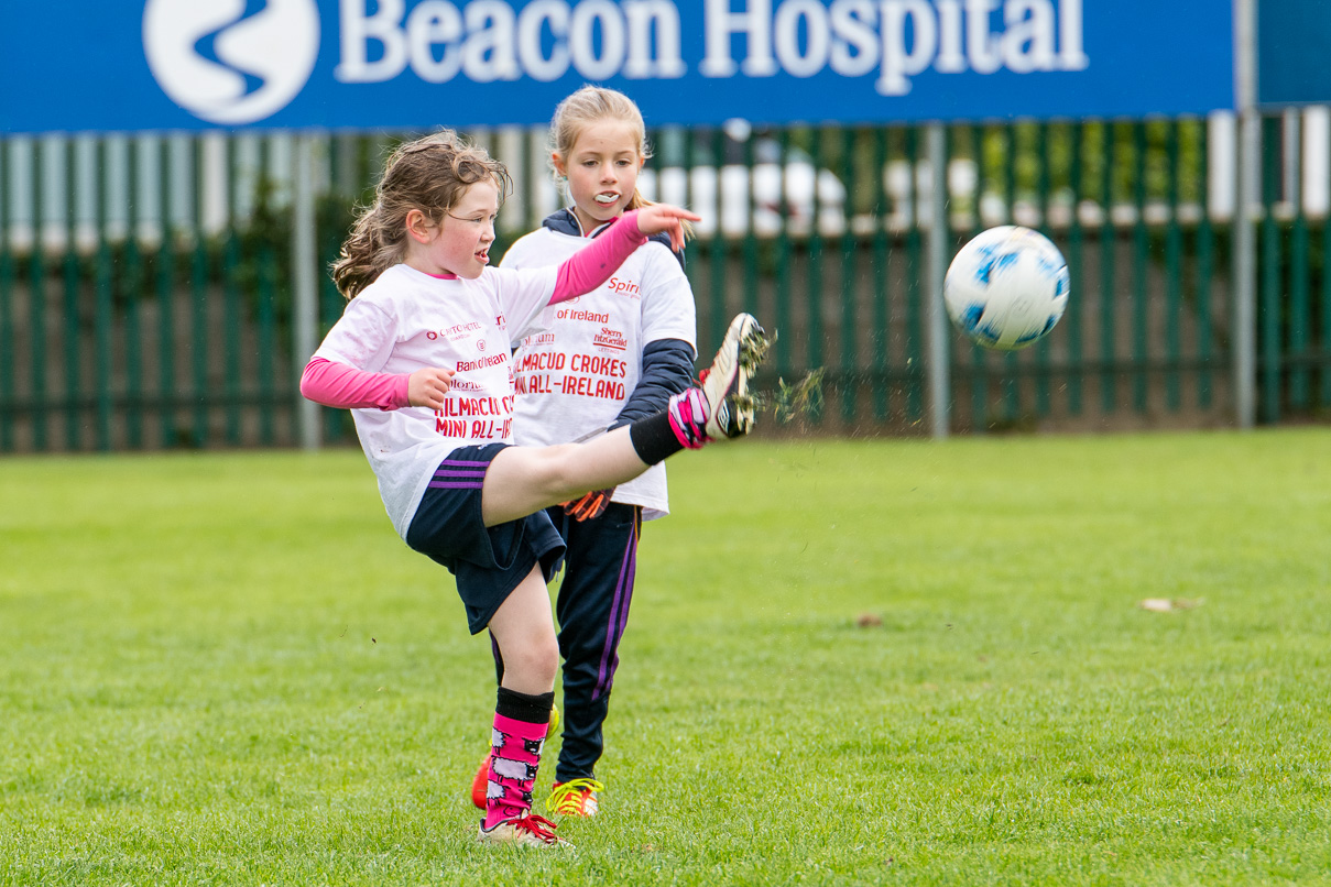 Photo's from the Camogie / Ladies Football BOI Mini all Irelands