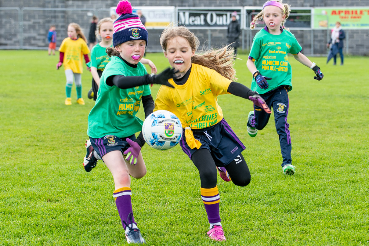 Photo's from the Camogie / Ladies Football BOI Mini all Irelands