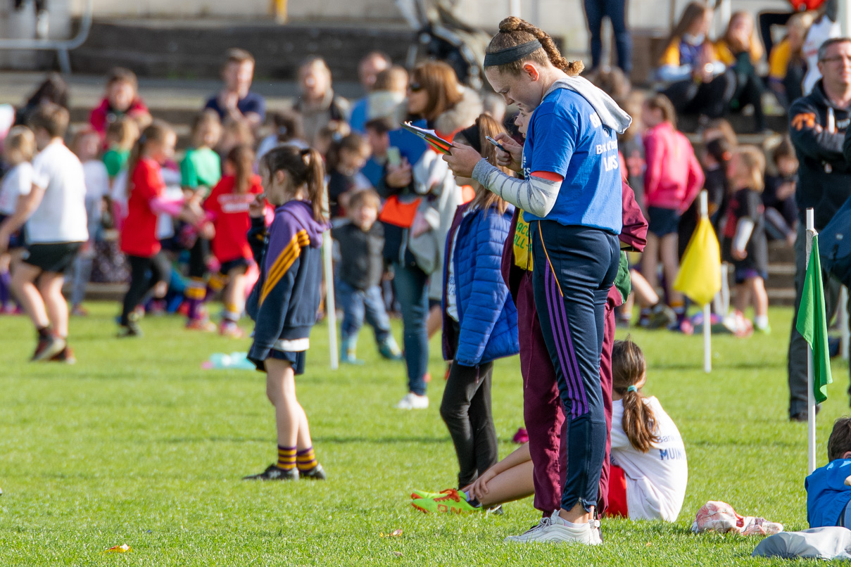 Photo's from the Camogie / Ladies Football BOI Mini all Irelands