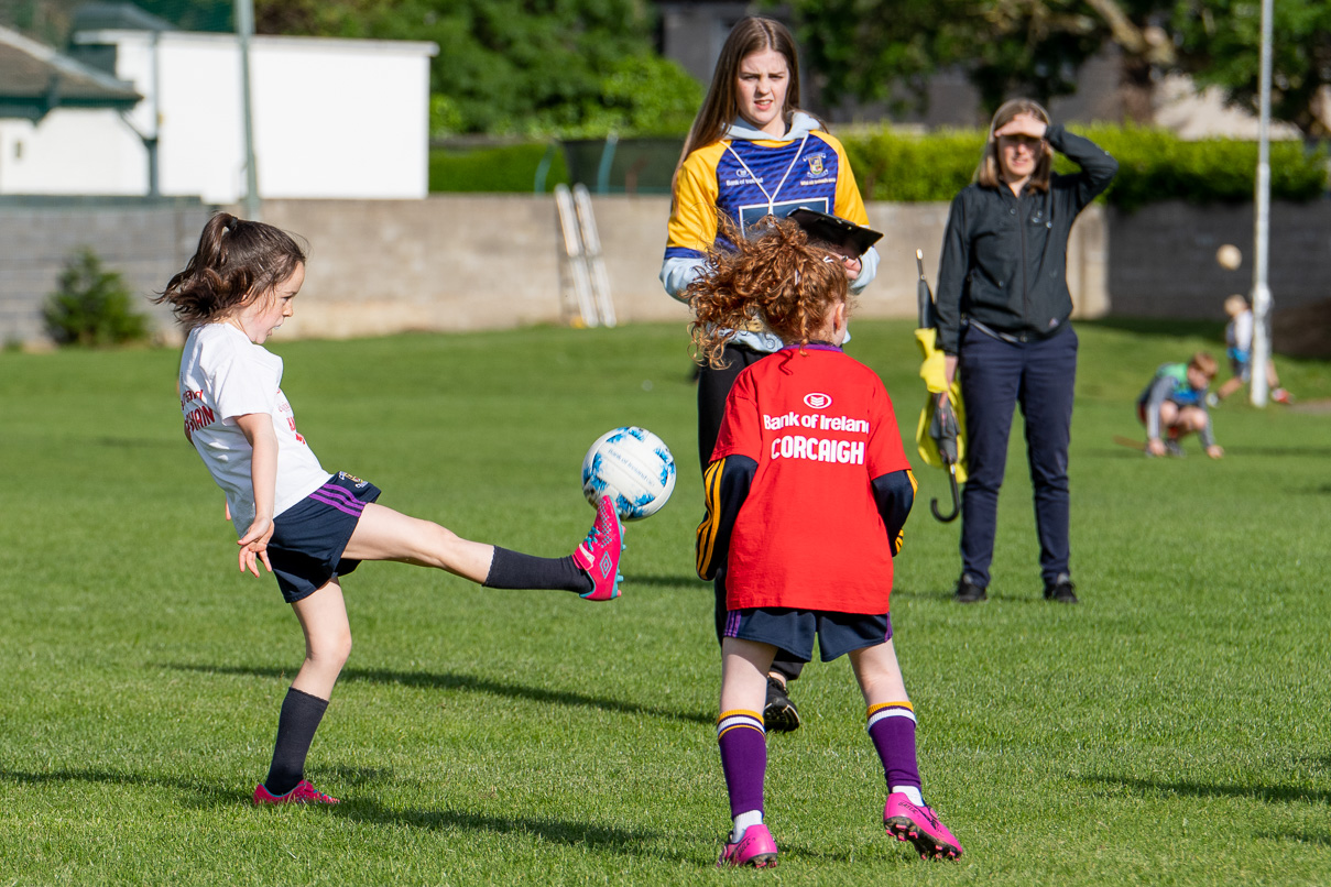 Photo's from the Camogie / Ladies Football BOI Mini all Irelands