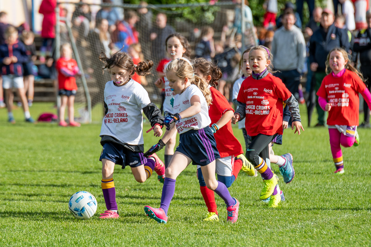 Photo's from the Camogie / Ladies Football BOI Mini all Irelands