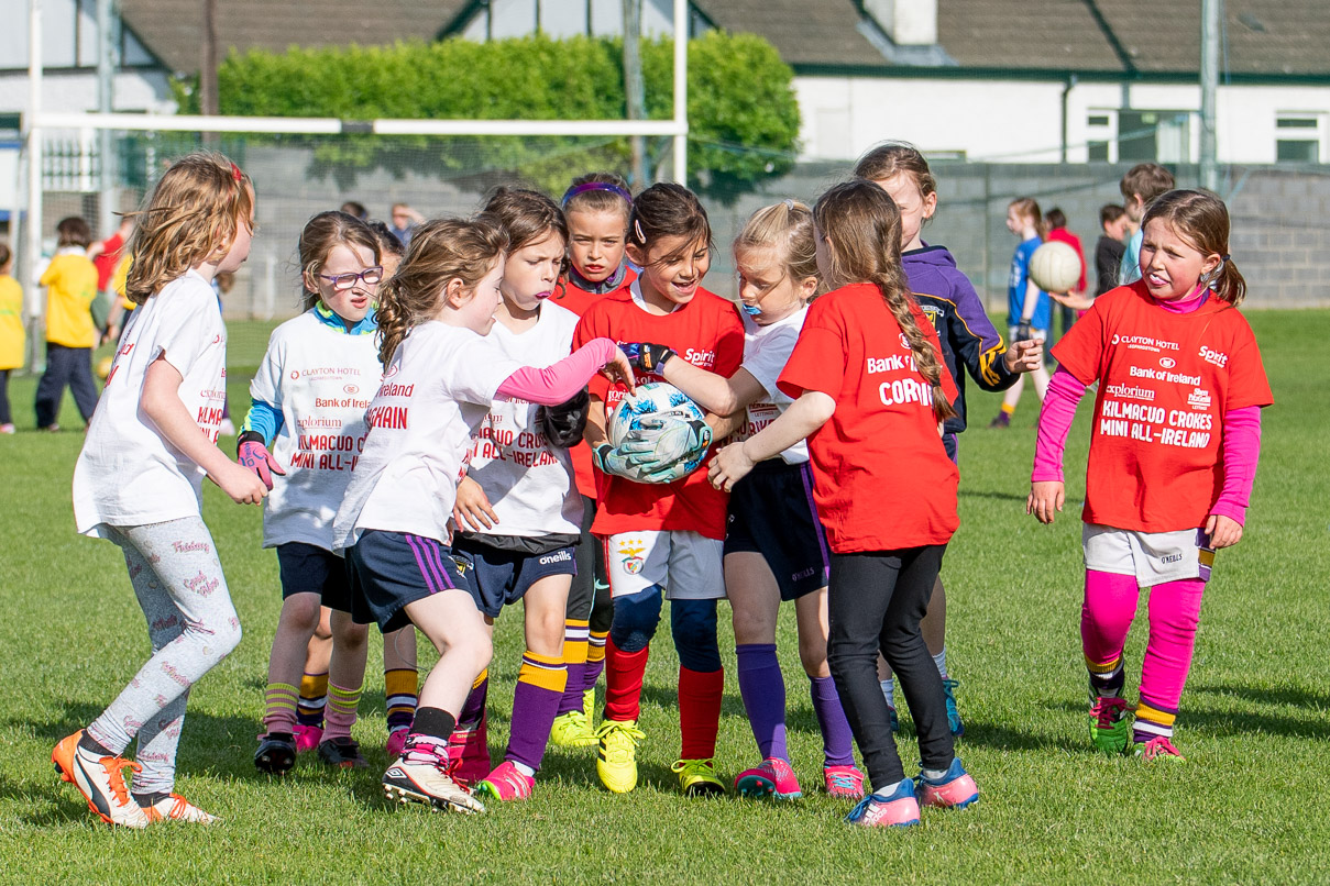 Photo's from the Camogie / Ladies Football BOI Mini all Irelands