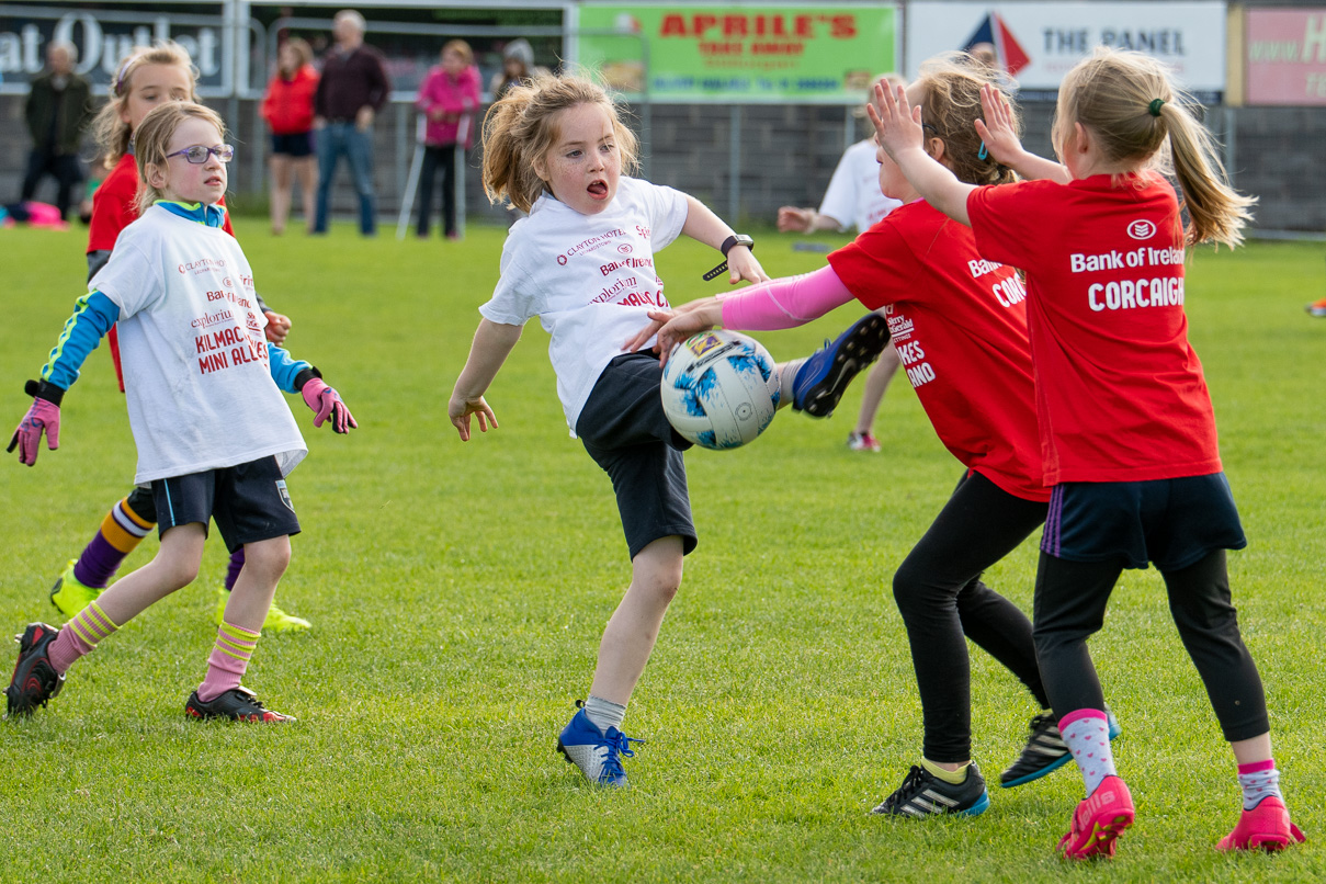 Photo's from the Camogie / Ladies Football BOI Mini all Irelands