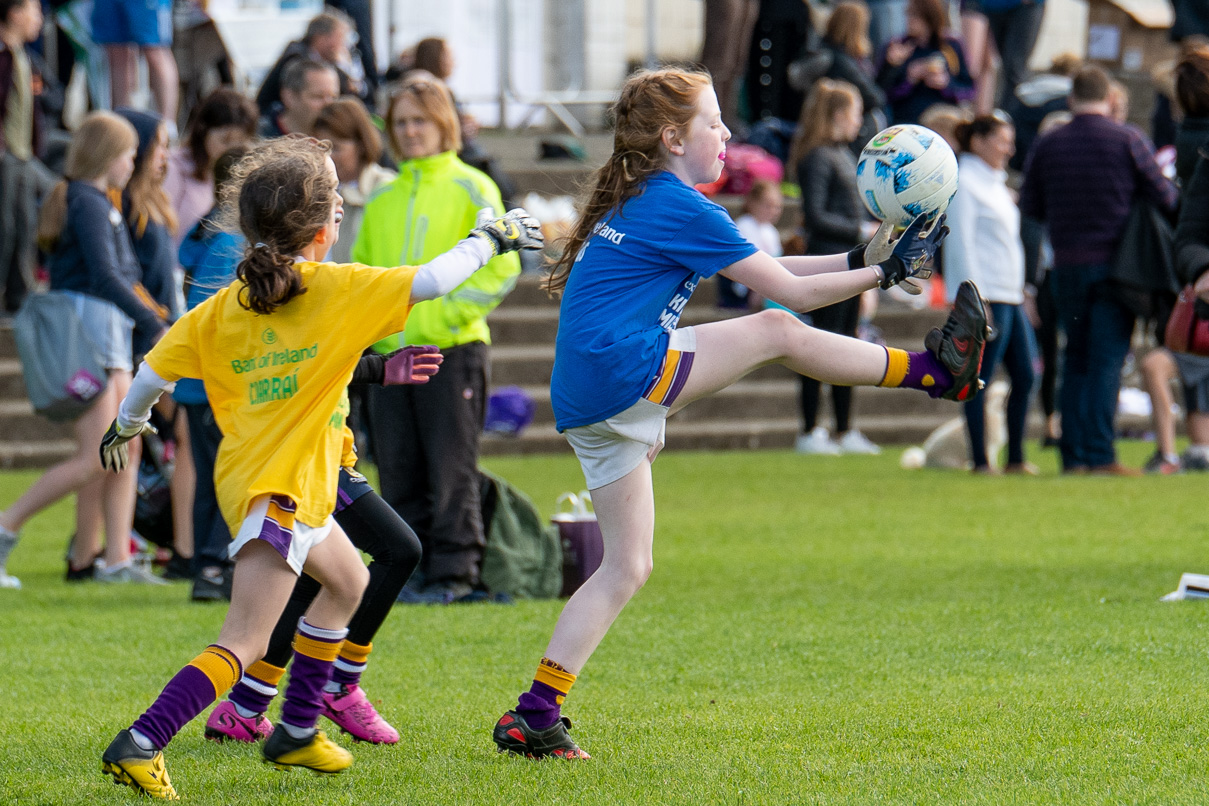 Photo's from the Camogie / Ladies Football BOI Mini all Irelands