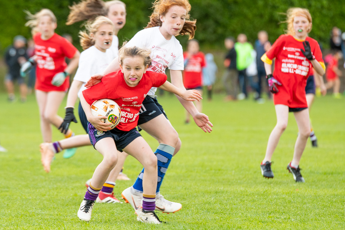 Photo's from the Camogie / Ladies Football BOI Mini all Irelands