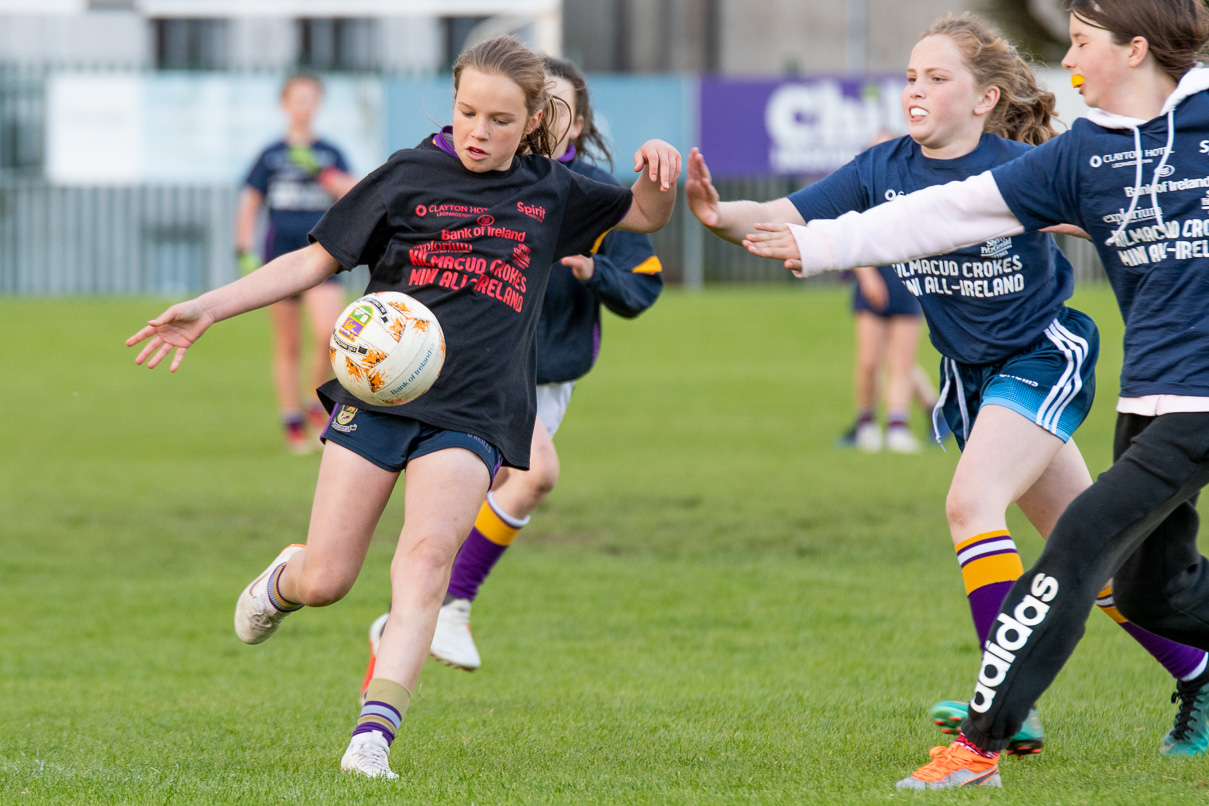 Photo's from the Camogie / Ladies Football BOI Mini all Irelands