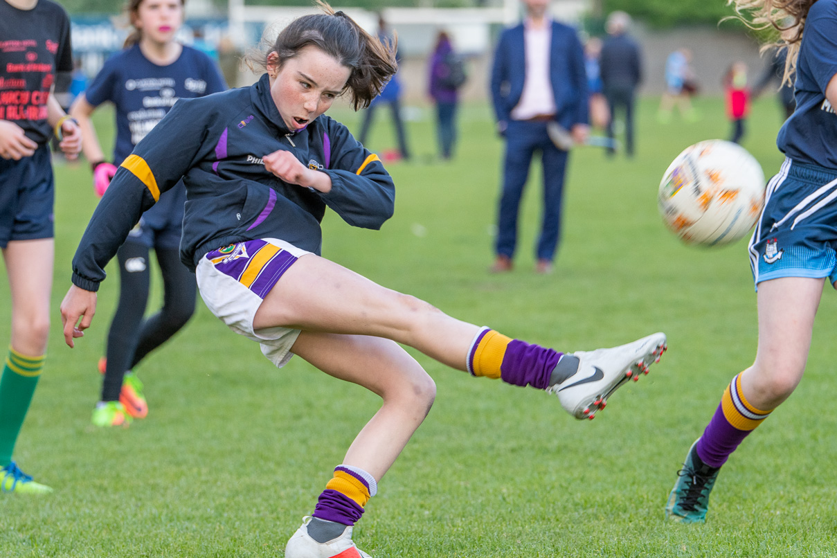 Photo's from the Camogie / Ladies Football BOI Mini all Irelands