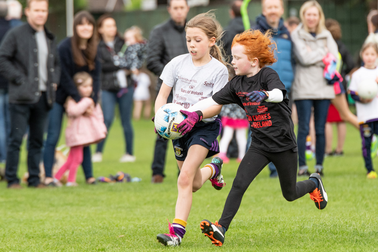 Photo's from the Camogie / Ladies Football BOI Mini all Irelands