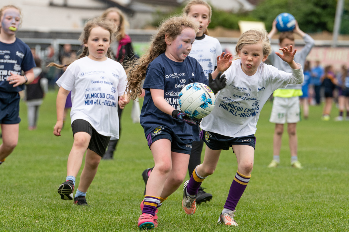 Photo's from the Camogie / Ladies Football BOI Mini all Irelands