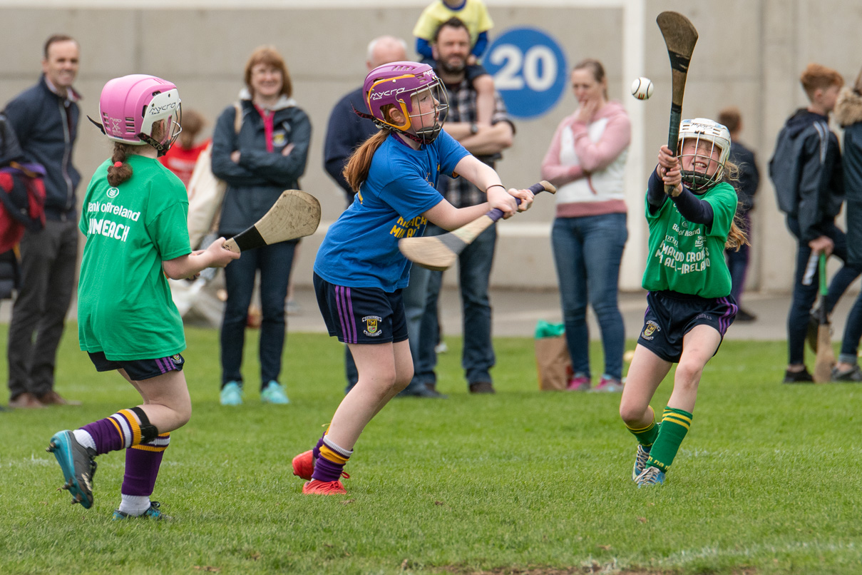 Photo's from the Camogie / Ladies Football BOI Mini all Irelands