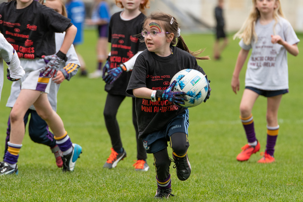 Photo's from the Camogie / Ladies Football BOI Mini all Irelands