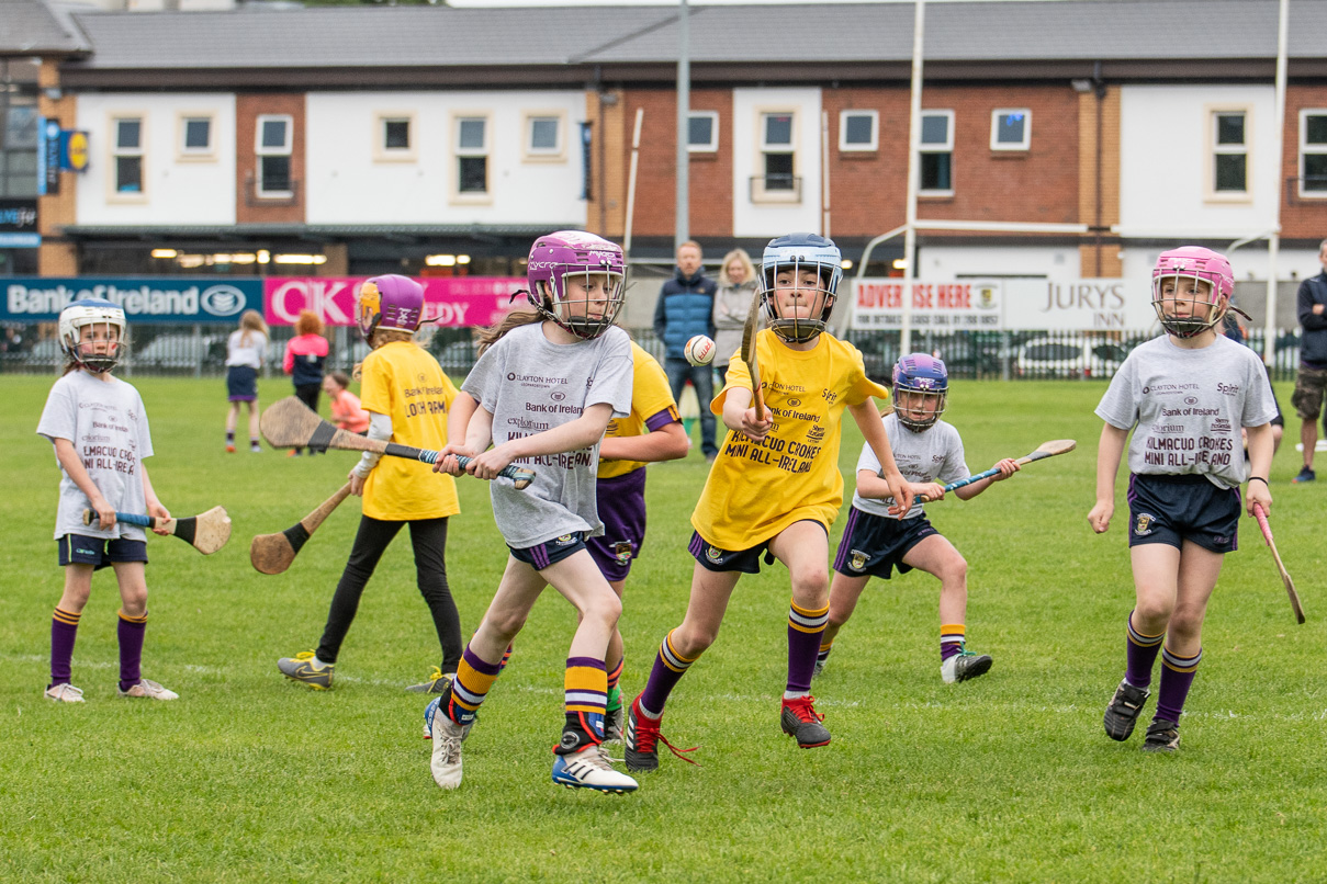 Photo's from the Camogie / Ladies Football BOI Mini all Irelands