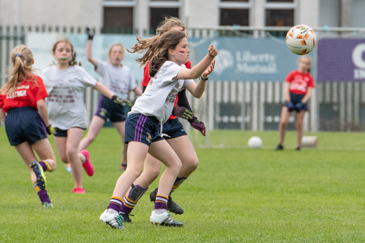 Photo's from the Camogie / Ladies Football BOI Mini all Irelands