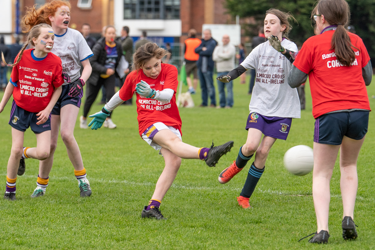 Photo's from the Camogie / Ladies Football BOI Mini all Irelands