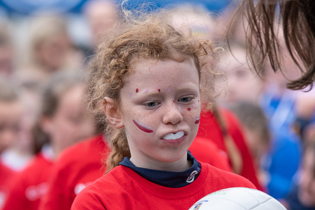 Photo's from the Camogie / Ladies Football BOI Mini all Irelands