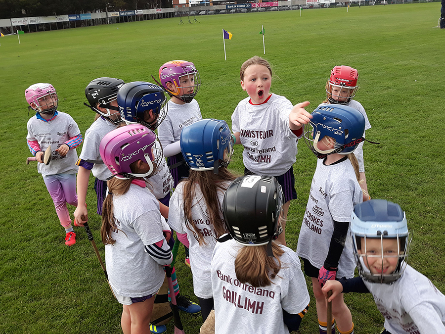 Photo's from the Camogie / Ladies Football BOI Mini all Irelands