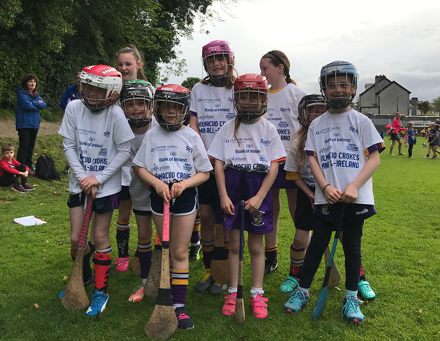 Photo's from the Camogie / Ladies Football BOI Mini all Irelands