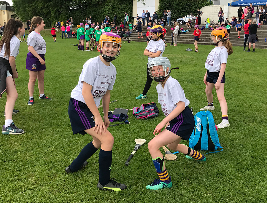 Photo's from the Camogie / Ladies Football BOI Mini all Irelands