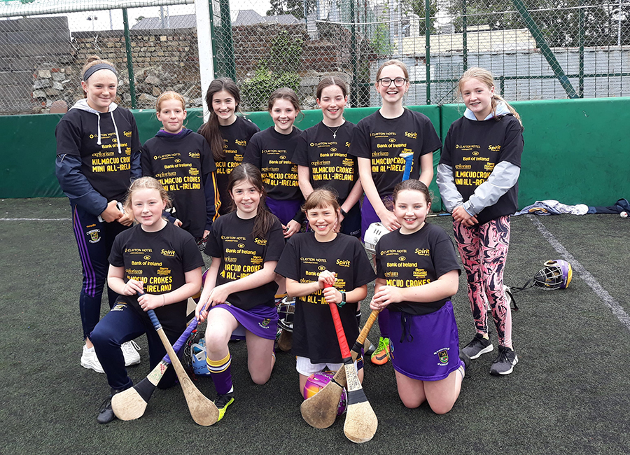 Photo's from the Camogie / Ladies Football BOI Mini all Irelands