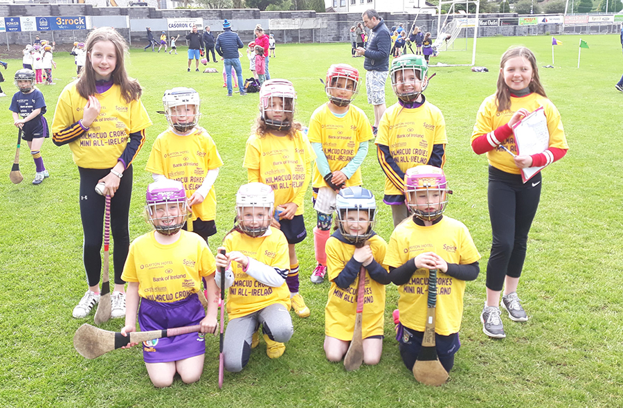 Photo's from the Camogie / Ladies Football BOI Mini all Irelands