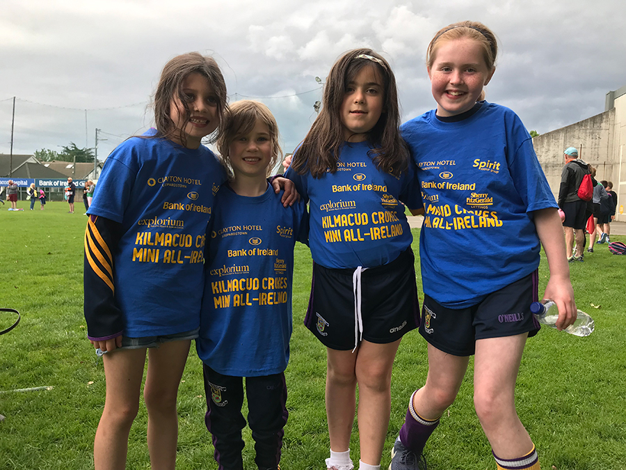 Photo's from the Camogie / Ladies Football BOI Mini all Irelands