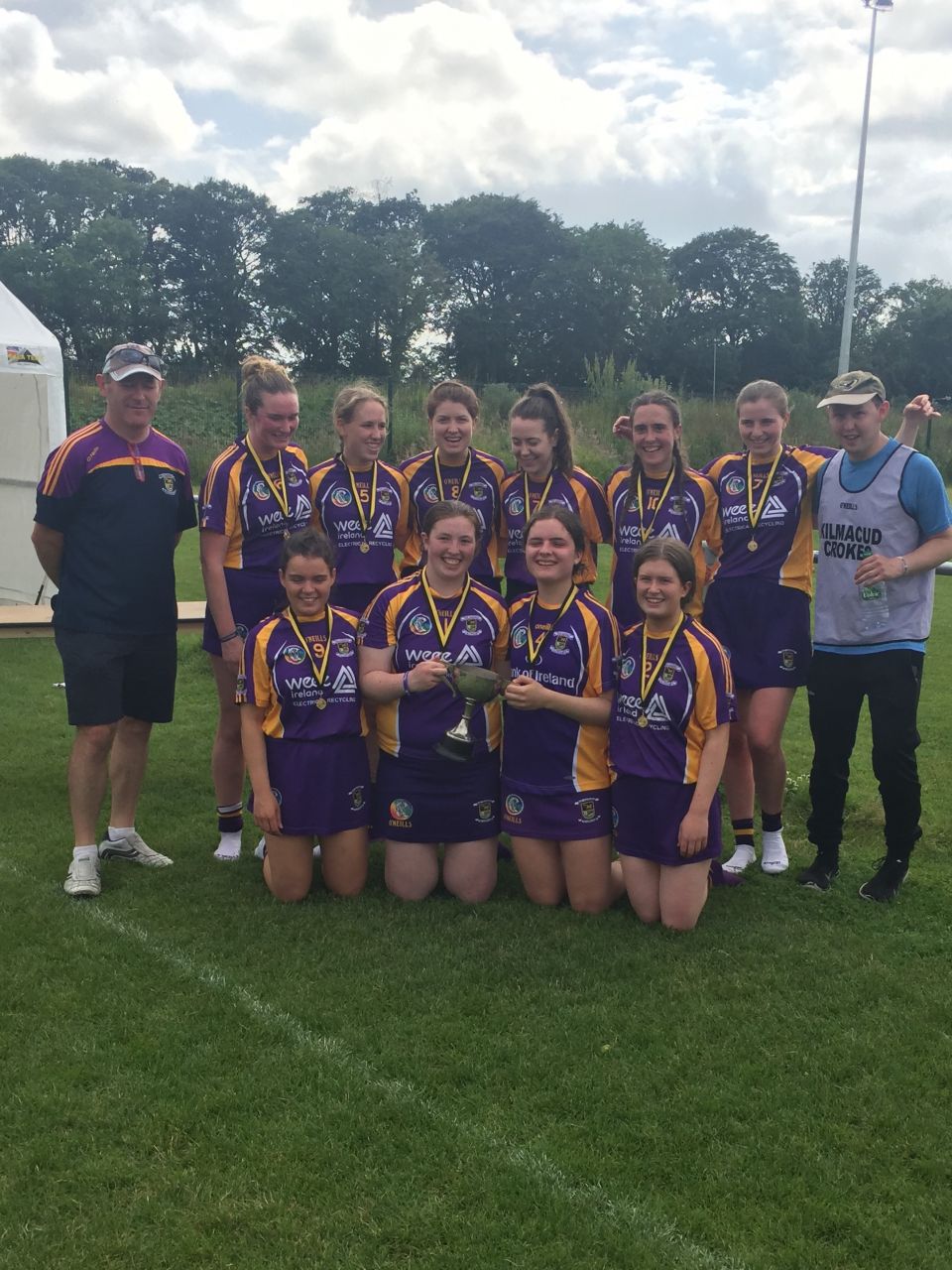 Camogie Girls Win Dunboyne 7's tournament