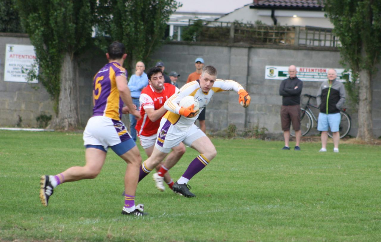 AFL1 League game with Local Rivals Cuala ends in a draw