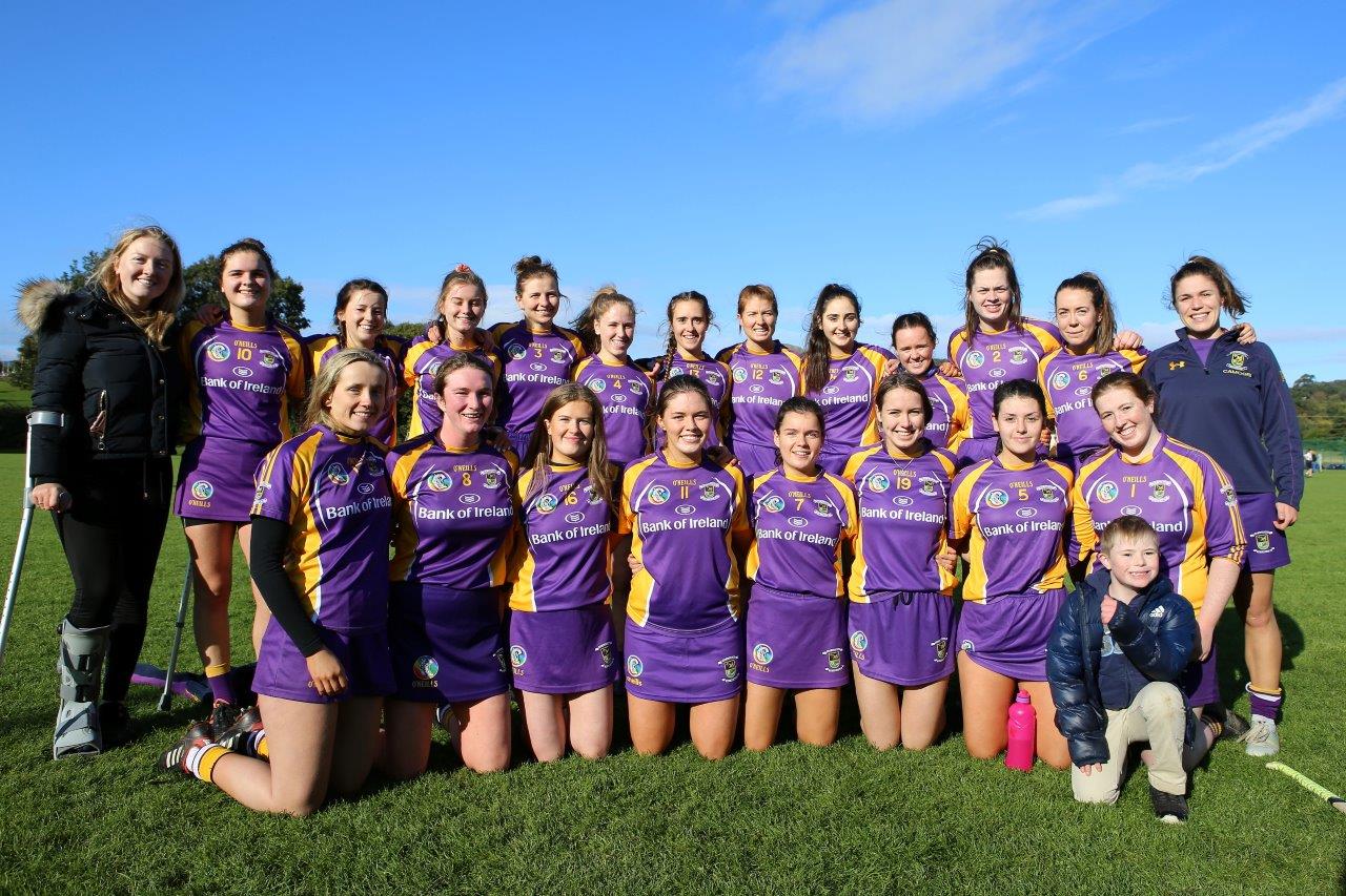 Senior Camogie Team into Championship Final